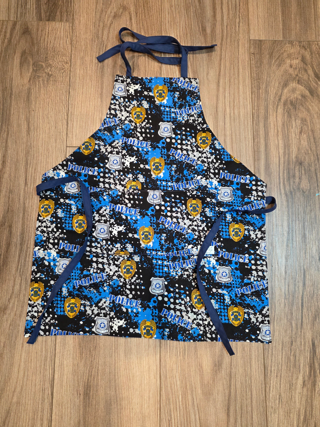 Boys Reversible Apron — Police Officer