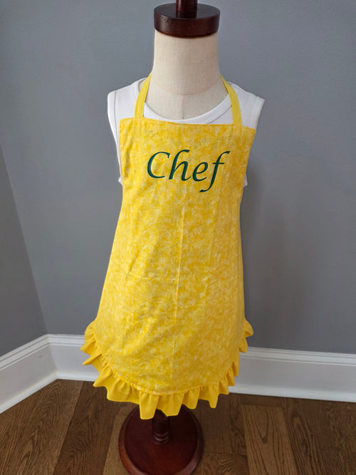 Apron- Bees with Ruffles