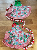 Candy Reversible Apron-Powder Blue