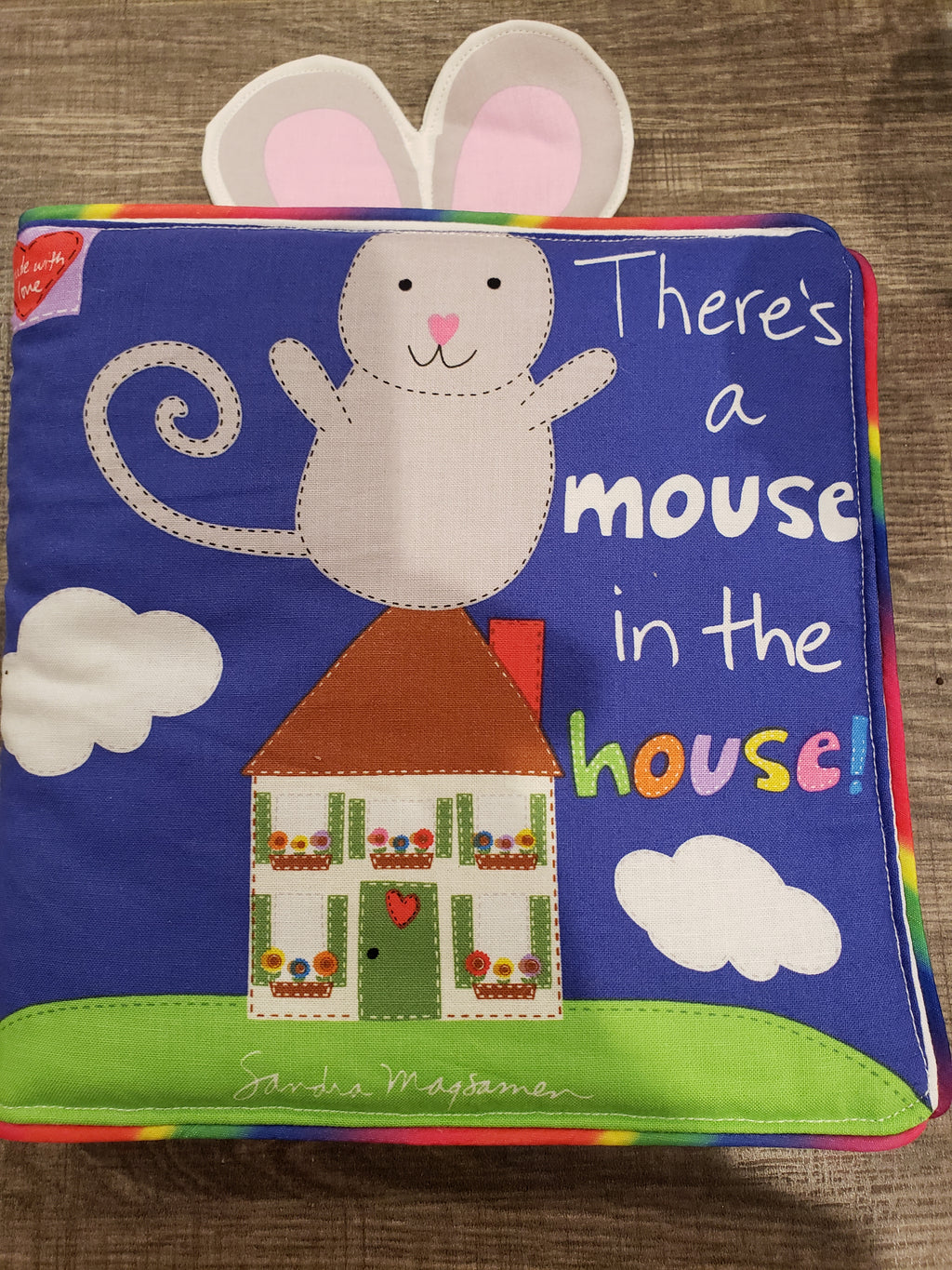 There Is a Mouse in the House! – Handmade Soft Cloth Book for Toddlers