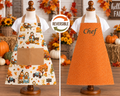 Reversible Fall Apron with Pockets — No Ruffles