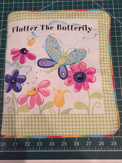 Beautiful Wings – Handmade Butterfly Soft Cloth Book for Kids